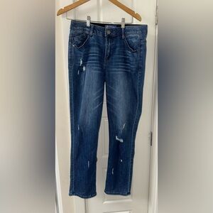 Democracy Blue Jeans with Relaxed Fit